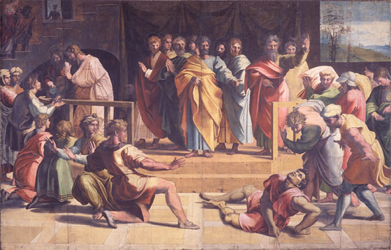 The Death of Ananias