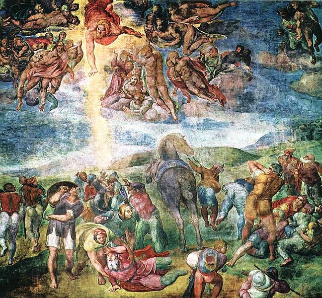 The Conversion of Saul - Michelangelo