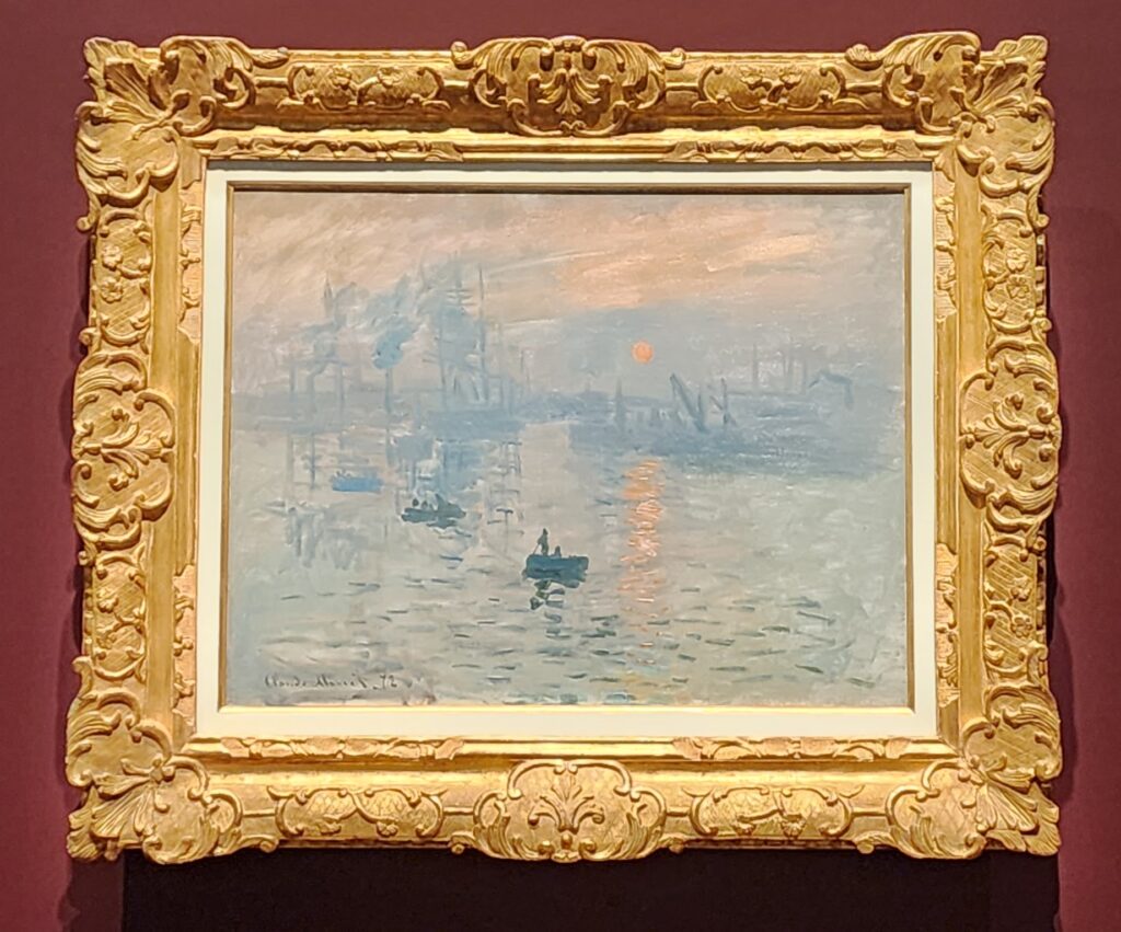 My picture of Claude Monet's Impression, Sunrise taken on Sept 30, 2024